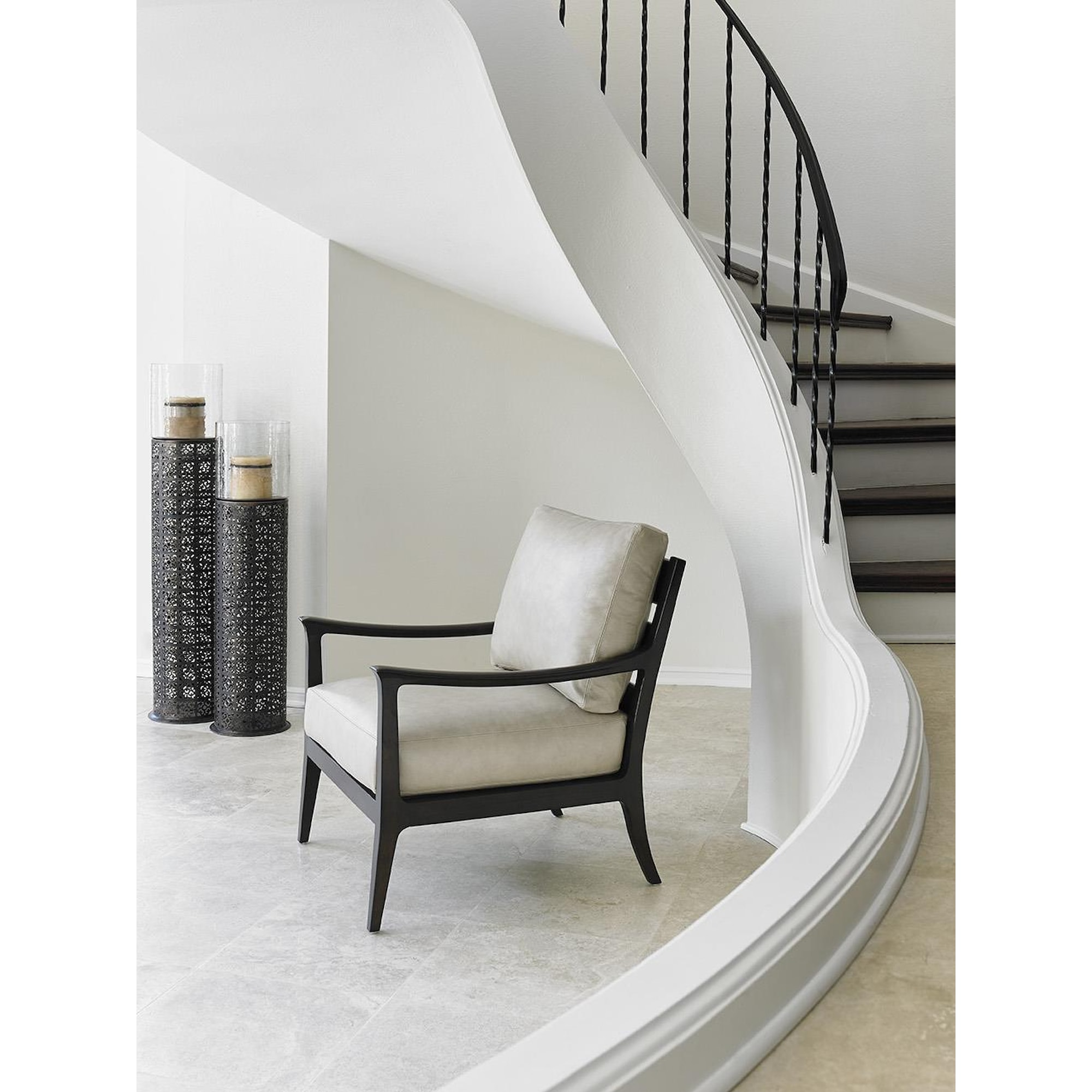 Lexington LAUREL CANYON LL177111 Miramar Exposed Wood Accent Chair